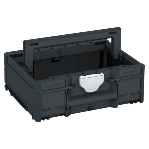 Tanos systainer³ ToolBox M 137 anthrazit (RAL 7016), closure light grey (RAL 7035)