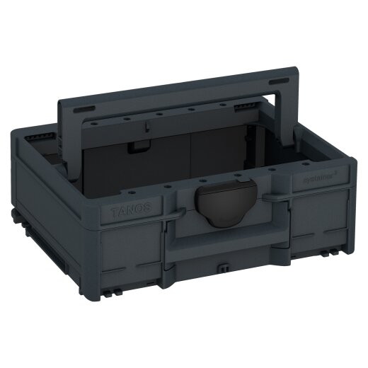 Tanos systainer³ ToolBox M 137 anthrazit (RAL 7016), closure signal black (RAL 9004)