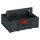 Tanos systainer³ ToolBox M 137 anthrazit (RAL 7016), Verschluss karminrot (RAL 3002)