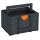 Tanos systainer³ ToolBox M 237 anthrazit (RAL 7016), closure deep orange (RAL 2011)