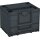Tanos systainer³ Combi M 287 anthrazit (RAL 7016), Verschluss anthrazit (RAL 7016), Griff schwarz (RAL 9004)
