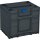 Tanos systainer³ Sortainer/2 M 337 anthrazit (RAL 7016), closure signalblue (HKS 43 K), handle anthracite grey (RAL 7016)