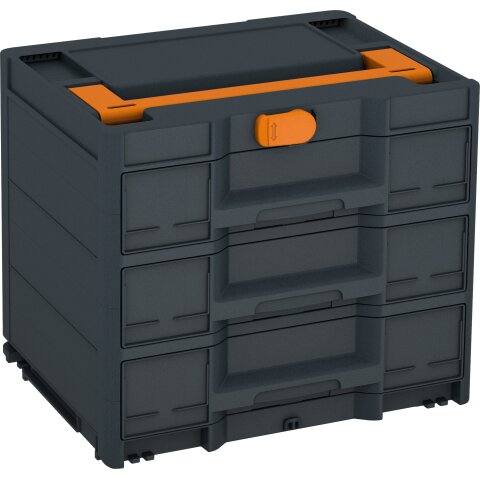 Tanos systainer&sup3; Sortainer/3 M 337 anthrazit (RAL...