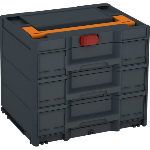 Tanos systainer&sup3; Sortainer/3 M 337 anthrazit (RAL...