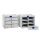 Tanos systainer³ Rack/6 M 337 lichtgrau (RAL 7035), closure signalblue (HKS 43 K), handle light grey (RAL 7035)