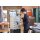 Tanos systainer³ Rack/6 M 337 lichtgrau (RAL 7035), closure signalblue (HKS 43 K), handle light grey (RAL 7035)