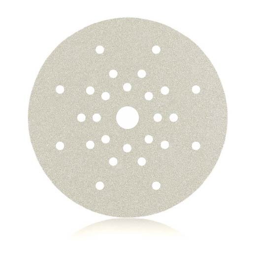 Smirdex 225mm Velour discs "510" latex paper white 27 holes