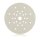 Smirdex 225mm Velour discs "510" latex paper white 27 holes