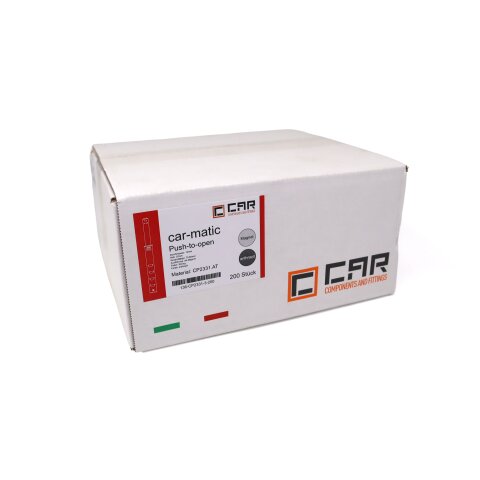 car-matic Ø10mm Push to Open 37mm Türöffner anthrazit extra Stark mit Magnet 200 Stück