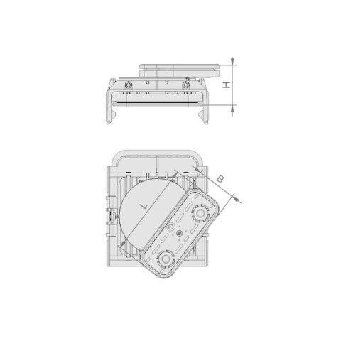 Schmalz Blocksauger VCBL-K1 125x75x85mm 1-Kreis 360°...