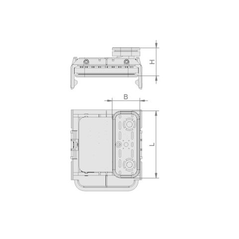Schmalz Blocksauger VCBL-K1 130x30x85mm 1-Kreis längs