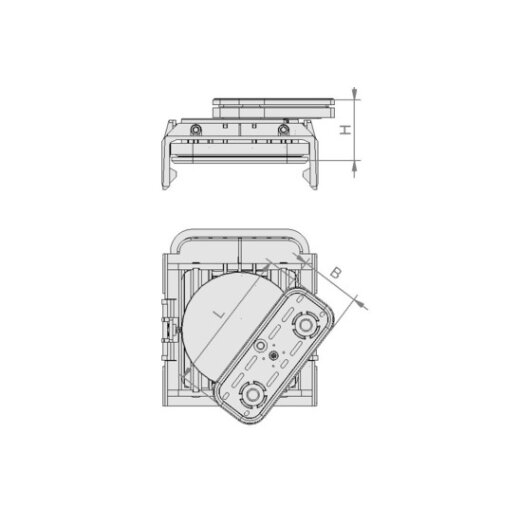 Schmalz suction cup VCBL-K1 125x75x100mm 1-circuit 360°