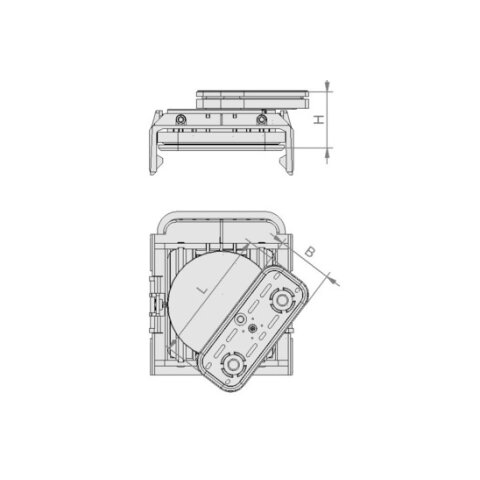 Schmalz Blocksauger VCBL-K1 130x30x125mm 1-Kreis 360°...