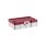 Lamello Systainer Mini Gr. I T-loc, Boden, Bolzen+Verschl., RAL 7035 lichtgrau, RAL 3004 purpurrot 331583