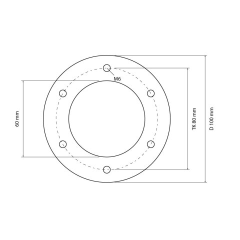 JSO Sägeblattaufnahme HSK-F 63 | 3-teilig D=100mm