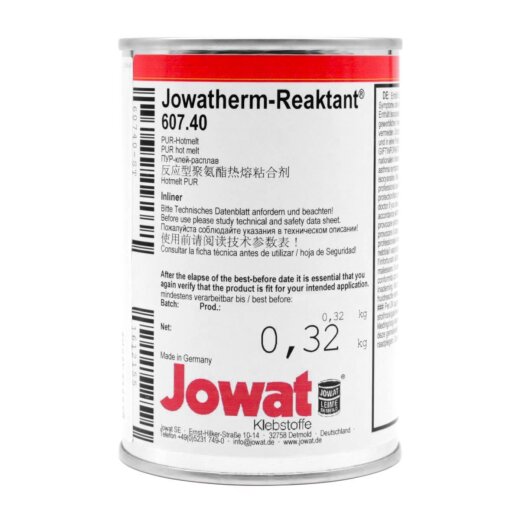 Jowatherm "607.40" Beige Patrone PUR Kantenschmelzklebstoff 320g Dose - 60740-320