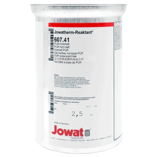 Jowatherm "607.41" Weiß Patrone PUR Hot Melt 2.5kg Tin