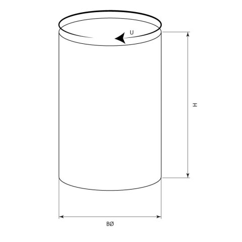 KA-EF P100 Ø70 Schleifhülse "XA 167" 100/220mm auf X Polyestergewebe 10 Stück