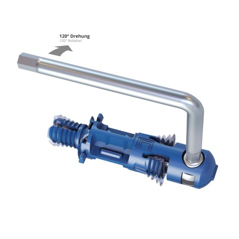 CAR BLU 12 Furniture connector