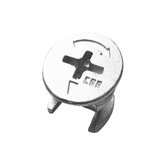 CAR "CarFix" Ø15/16.5mm from 12mm panel thickness connector housing with cover edge 10 pieces