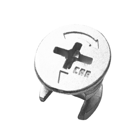 CAR "CarFix" Ø15/16.5mm from 18mm panel thickness connector housing with cover edge 10 pieces