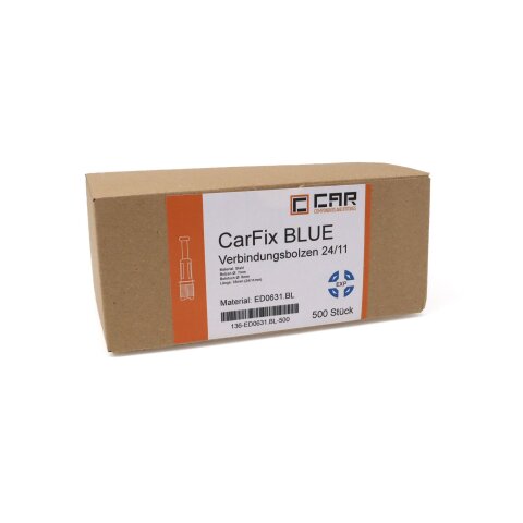 CAR 8x24mm Expanding dowels "CarFix BLUE" Steel 500 pieces