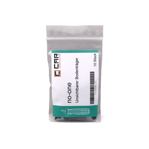 CAR "no-one" unsichtbarer Bodenträger 10 Stück