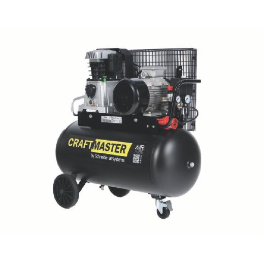 Schneider compressor "CRAFTMASTER 500-10-90 D" 10 bar | 90 Liter