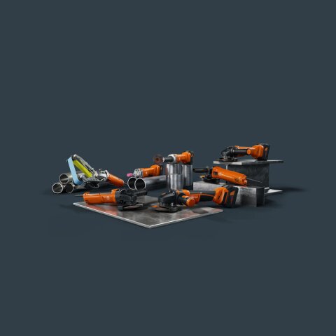 FEIN Akku-Winkelschleifer Ø 115 mm CCG 18-115-12 PD AS