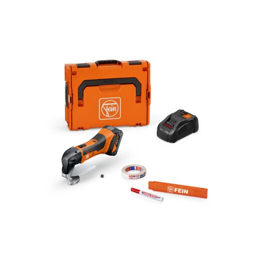 FEIN Akku-Blechschere bis 1,6 mm ABLS 18 1.6 E AS Set 1x 5 Ah