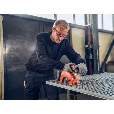 FEIN Kompakte Akku-Handkreissäge für Metall F-IRON Cut 57 AS