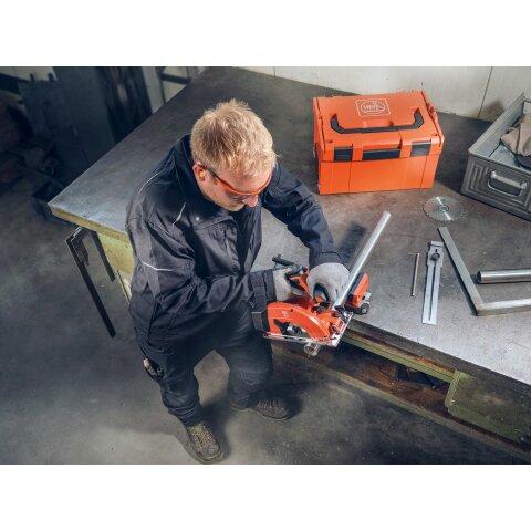 FEIN Kompakte Akku-Handkreissäge für Metall F-IRON Cut 57 AS