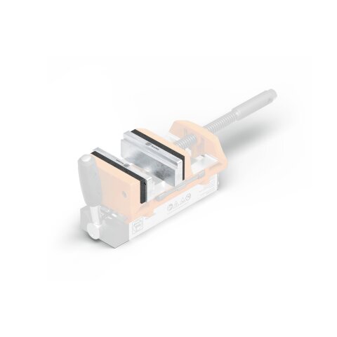 Schutzbackenpaar (B) Blank 110 mm Aluminium (FEIN VersaMAG)
