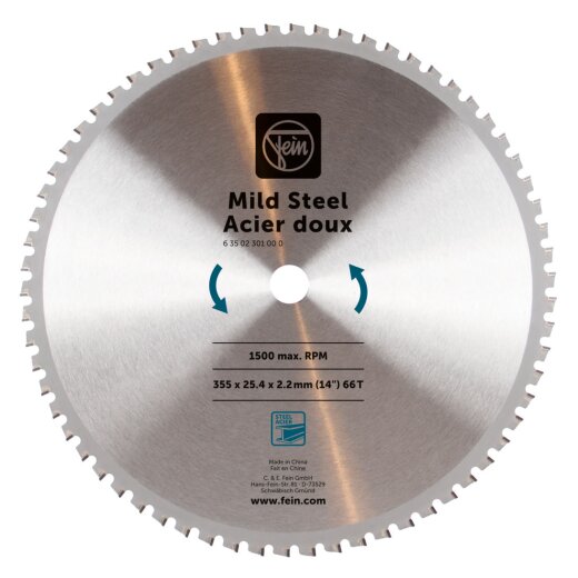 Fein Saw Blade Mild Steel for MKAS 355