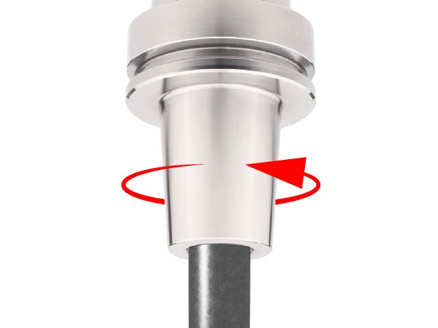 High runout accuracy