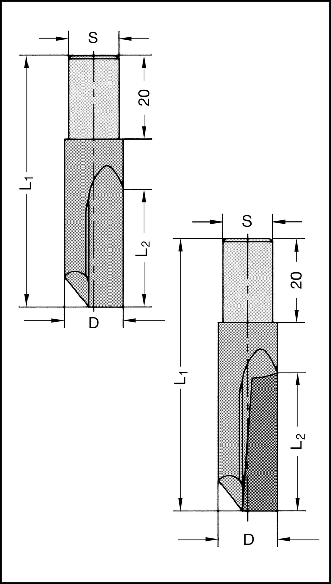 Oberfräser Z1 HW 5x14mm S=9,5mm