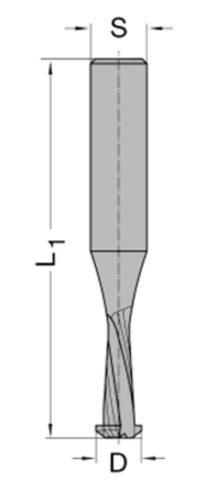 JSO Diamant beschichteter VHW-Profilfräser Z2