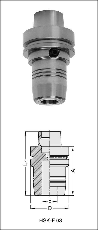 Hydro-Spannfutter HSK-F 63