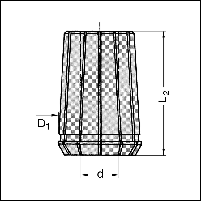 Präz.Spannzange 6,5mm(415E)