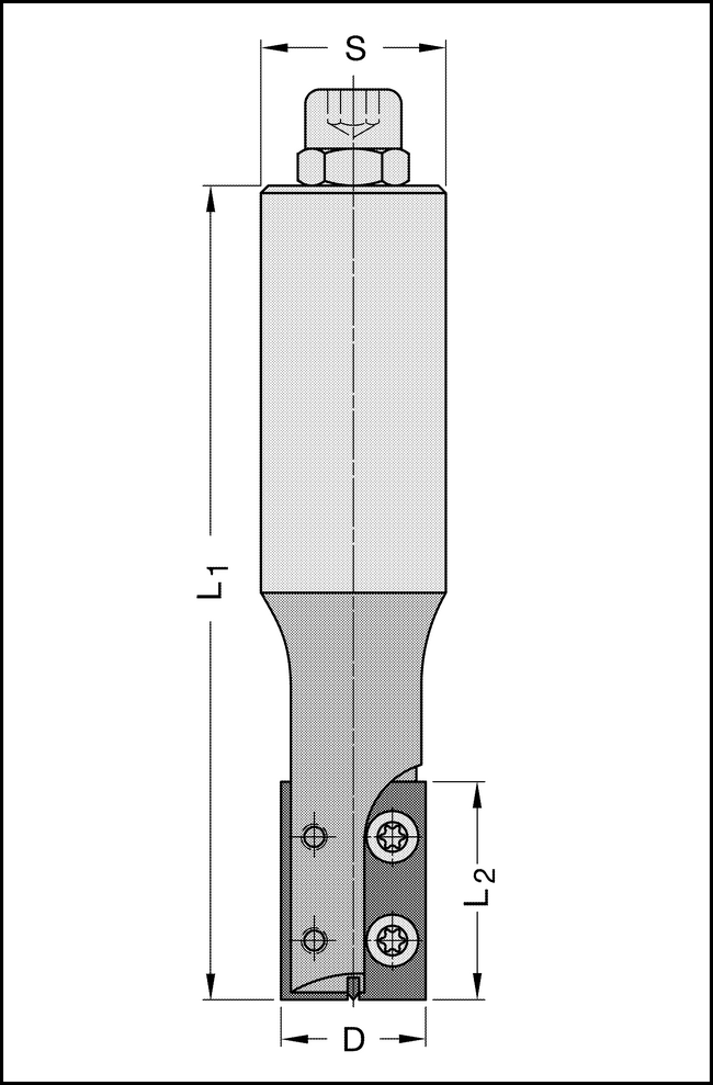 WP-Schaftfräser Z2 20x30mm