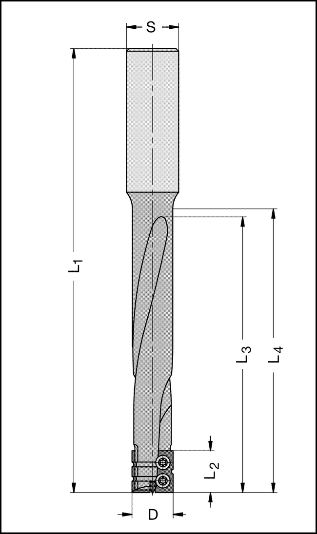 Schlosskastenfräser HW-WP D=16mm