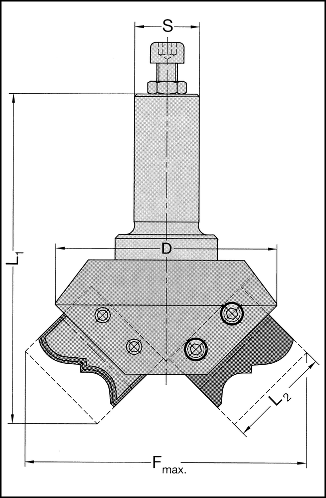 WP-Winkelprofiler 148/119 x 60 mm L.