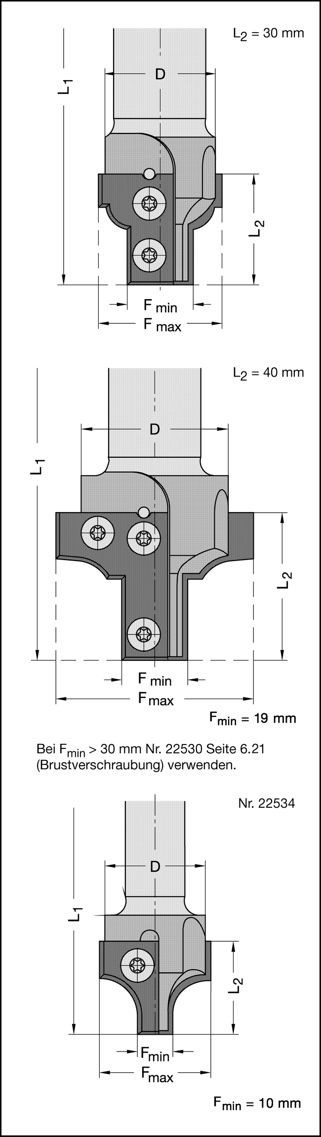 RAPIDO-Rohling D=41mm L2=40mm