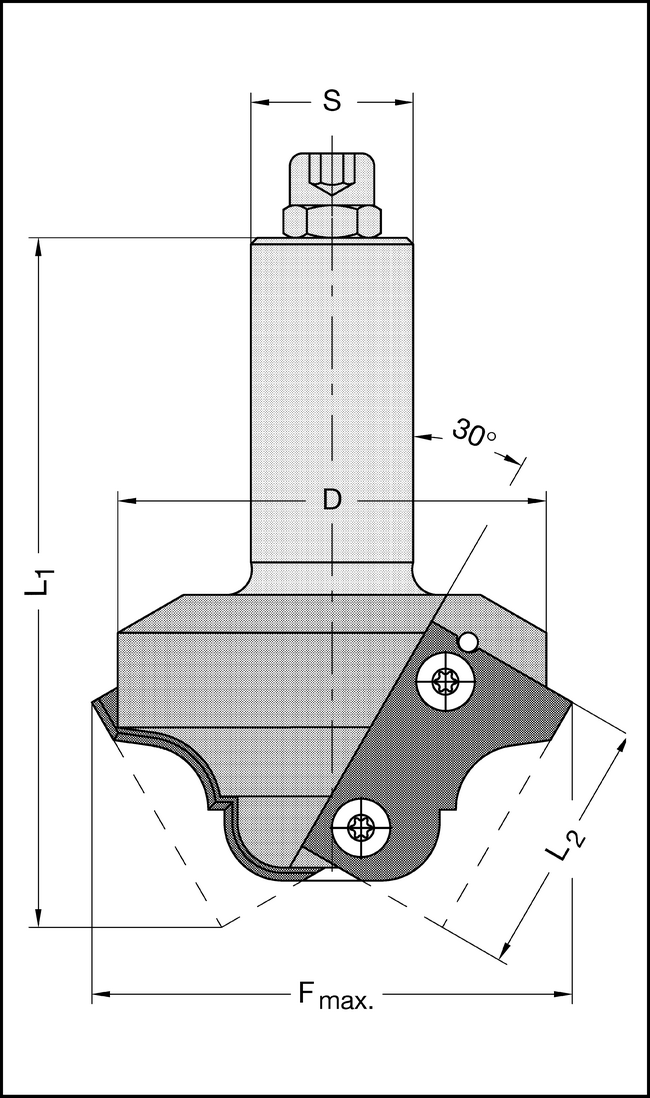 RAPIDO-Rohling D=83mm L2=40mm