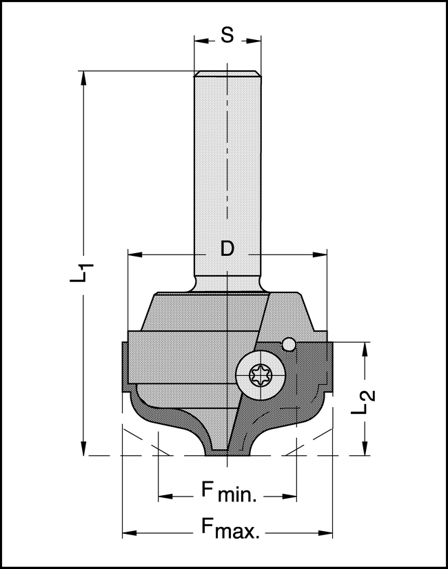 RAPIDO-Stirnprofiler 38/36x20,5mm