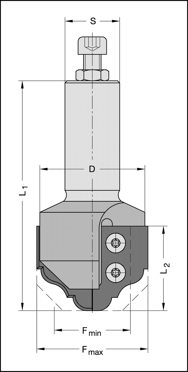 RAPIDO-Stirnprofiler 51x40mm