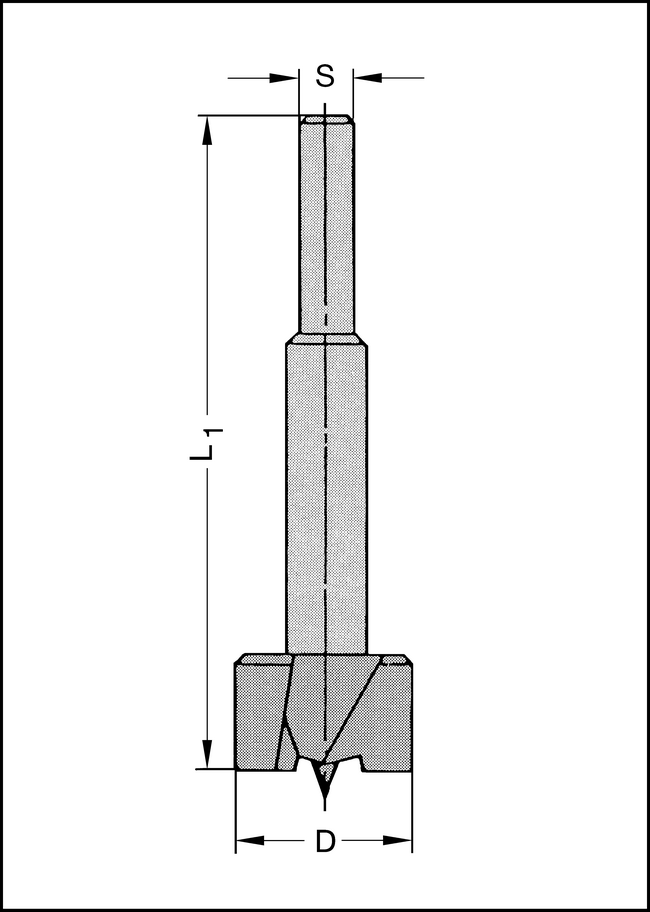 Forstnerbohrer WS 12mm