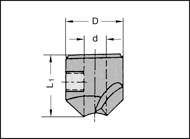 Aufsteckversenker Z2 HS 5mm