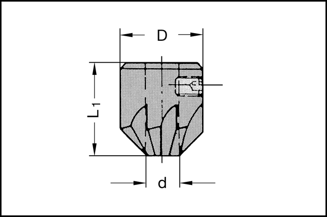 Aufsteckversenker Z6 HS d=6mm