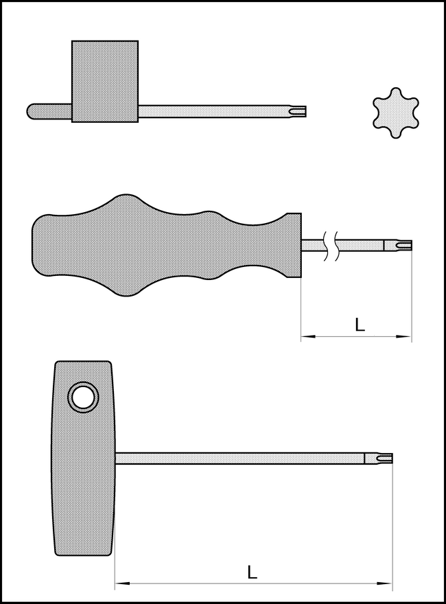 Torx-Schraubendreher T 7